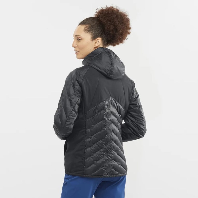 Black Salomon Outline Primaloft Women's Insulated Jackets | IE GZ2518